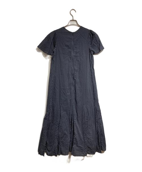 MARIHA（マリハ）MARIHA (マリハ) ドットロングワンピース ブラック サイズ:36の古着・服飾アイテム