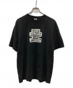 THE BLACK EYE PATCHブラックアイパッチ）の古着「ロゴプリントTシャツ」｜ブラック
