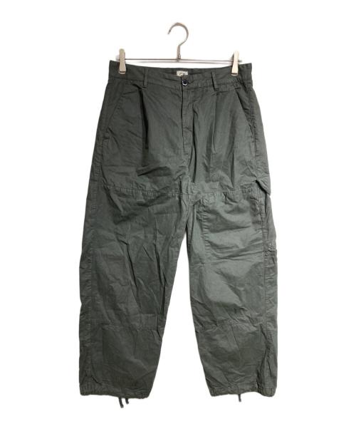C.P COMPANY（シーピーカンパニー）C.P COMPANY (シーピーカンパニー) CARGO PT IN MICROREPS PEACHED/マイクロレップス・ピーチド・カーゴパンツ カーキ サイズ:46の古着・服飾アイテム