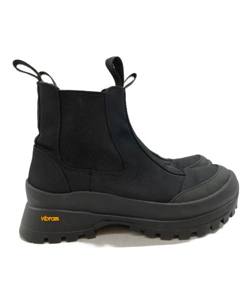 nagonstans（ナゴンスタンス）nagonstans (ナゴンスタンス) サイドゴアブーツ/Chelsea boots ブラック サイズ:25cmの古着・服飾アイテム