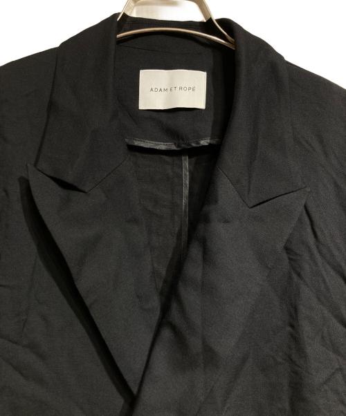 Adam et Rope（アダム エ ロペ）Adam et Rope (アダム エ ロペ) ショートスリーブシャツジャケット/Short-sleeve shirt jacket ブラック サイズ:Fの古着・服飾アイテム