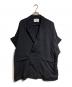 Adam et Rope（アダム エ ロペ）の古着「ショートスリーブシャツジャケット/Short-sleeve shirt jacket」｜ブラック
