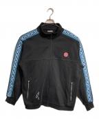 genzaiゲンザイ）の古着「Chain Gang Track Jersey Tops/チェーンギャングトラックジャージトップス」｜ブラック
