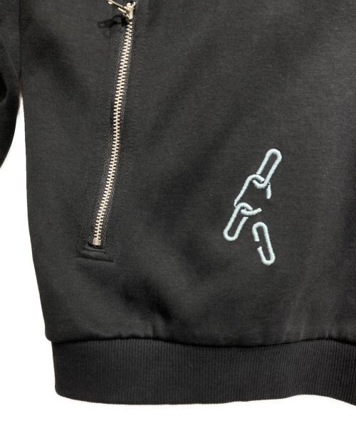 genzai（ゲンザイ）genzai (ゲンザイ) Chain Gang Track Jersey Tops/チェーンギャングトラックジャージトップス ブラック サイズ:Lの古着・服飾アイテム
