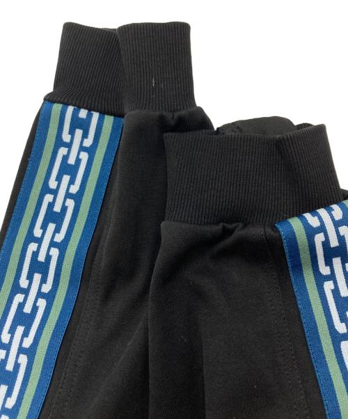 genzai（ゲンザイ）genzai (ゲンザイ) Chain Gang Track Jersey Tops/チェーンギャングトラックジャージトップス ブラック サイズ:Lの古着・服飾アイテム