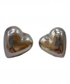 TIFFANY & Co.ティファニー）の古着「ハートピアス/Heart earrings」｜シルバー