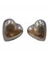TIFFANY & Co.（ティファニー）の古着「ハートピアス/Heart earrings」｜シルバー
