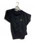 Vivienne Westwood（ヴィヴィアンウエストウッド）の古着「オーブ刺繍変形カットソー/Asymmetric Cut-and-Sew Top」｜ブラック