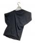 Vivienne Westwood (ヴィヴィアンウエストウッド) オーブ刺繍変形カットソー/Asymmetric Cut-and-Sew Top ブラック サイズ:M：12000円