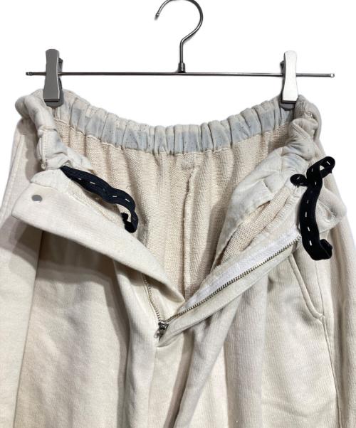 AMBERGLEAM（アンバーグリーム）AMBERGLEAM (アンバーグリーム) iedye Pile Pants ブラウン×ベージュ サイズ:ＸＬの古着・服飾アイテム