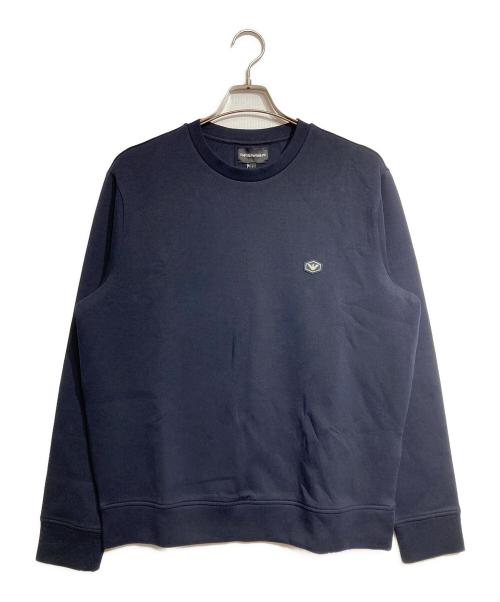 EMPORIO ARMANI（エンポリオアルマーニ）EMPORIO ARMANI (エンポリオアルマーニ) ロゴスウェット/Logo Sweat ネイビー サイズ:Lの古着・服飾アイテム