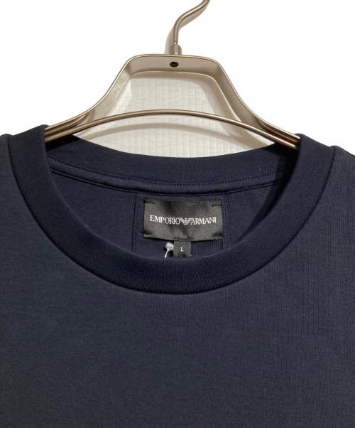EMPORIO ARMANI（エンポリオアルマーニ）EMPORIO ARMANI (エンポリオアルマーニ) ロゴスウェット/Logo Sweat ネイビー サイズ:Lの古着・服飾アイテム