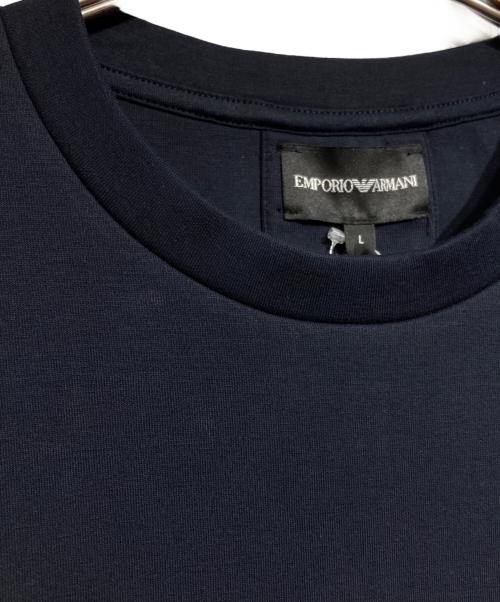 EMPORIO ARMANI（エンポリオアルマーニ）EMPORIO ARMANI (エンポリオアルマーニ) ロゴスウェット/Logo Sweat ネイビー サイズ:Lの古着・服飾アイテム