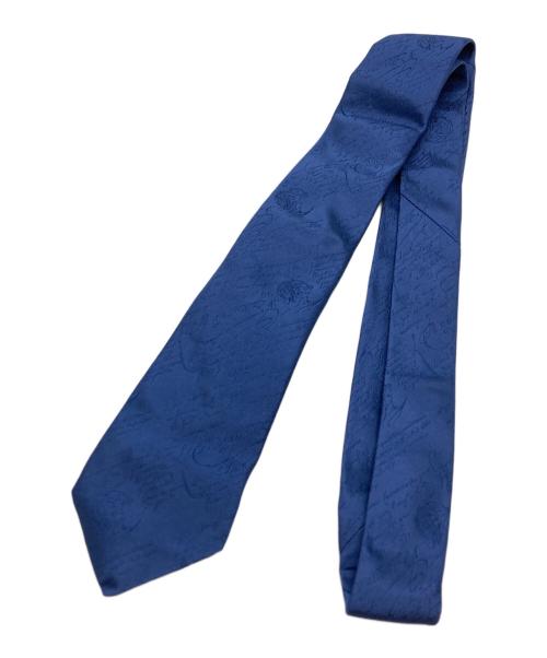 Berluti（ベルルッティ）Berluti (ベルルッティ) シルクネクタイ/ Silk Tie ネイビー サイズ:不明の古着・服飾アイテム