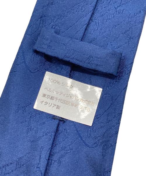 Berluti（ベルルッティ）Berluti (ベルルッティ) シルクネクタイ/ Silk Tie ネイビー サイズ:不明の古着・服飾アイテム