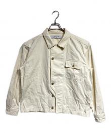 BAL（バル）の古着「CREW HERRINGBONE OVER SHIRT」｜ベージュ