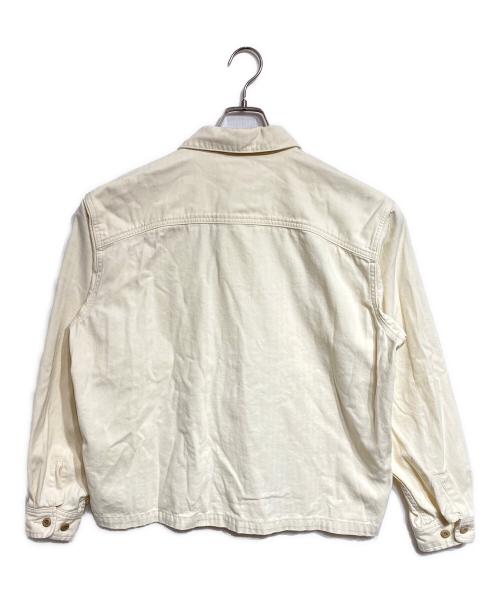BAL（バル）BAL (バル) CREW HERRINGBONE OVER SHIRT ベージュ サイズ:1の古着・服飾アイテム