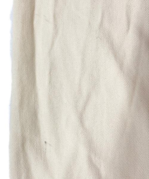 BAL（バル）BAL (バル) CREW HERRINGBONE OVER SHIRT ベージュ サイズ:1の古着・服飾アイテム