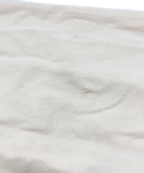 BAL（バル）BAL (バル) CREW HERRINGBONE OVER SHIRT ベージュ サイズ:1の古着・服飾アイテム