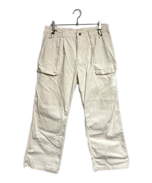 BAL（バル）BAL (バル) HERRINGBONE CREW PANT/ヘリンボーンクルーパンツ ベージュ サイズ:1の古着・服飾アイテム
