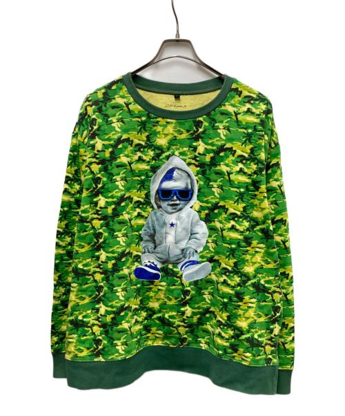 StarLean（スターリアン）StarLean (スターリアン) HEART 3D BABY HOODIE グリーン サイズ:XXLの古着・服飾アイテム