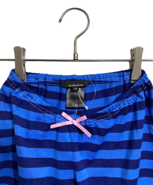 ANS DOTSLOEVNER（アンス ドッツローヴナー）ANS DOTSLOEVNER (アンス ドッツローヴナー) DOLL TIGHTS Navy Stripe/ドールタイツネイビーストライプ ブルー サイズ:Mの古着・服飾アイテム