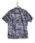 Supreme (シュプリーム) COMME des GARCONS SHIRT (コムデギャルソンシャツ) Cotton Graphic S/S Shirt/コットングラフィックショートスリーブシャツ ブルー サイズ:L：20000円