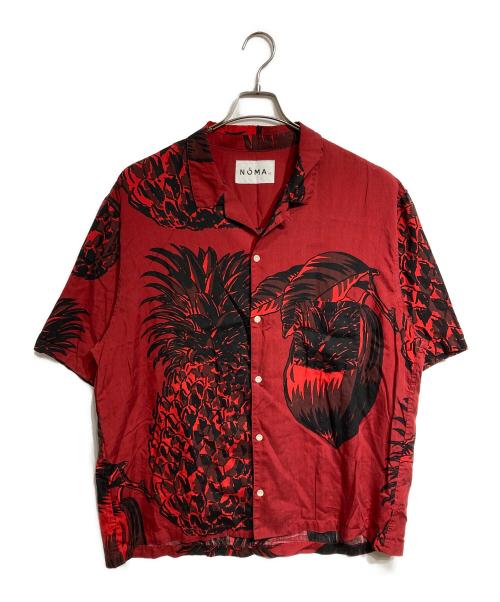 NOMA t.d.（ノーマティーディー）NOMA t.d. (ノーマティーディー) アロハシャツ レッド サイズ:5の古着・服飾アイテム
