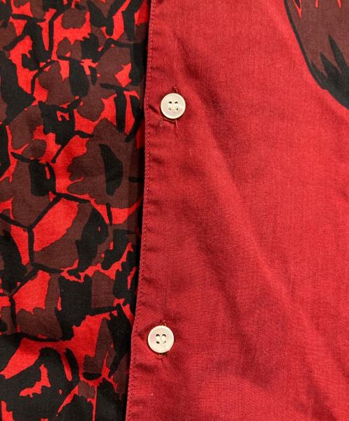 NOMA t.d.（ノーマティーディー）NOMA t.d. (ノーマティーディー) アロハシャツ レッド サイズ:5の古着・服飾アイテム