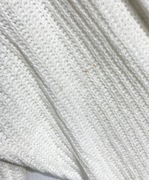 PHINGERIN（フィンガリン）PHINGERIN (フィンガリン) ニットステッチシャツ/Knit-stitch shirt ホワイト サイズ:Mの古着・服飾アイテム