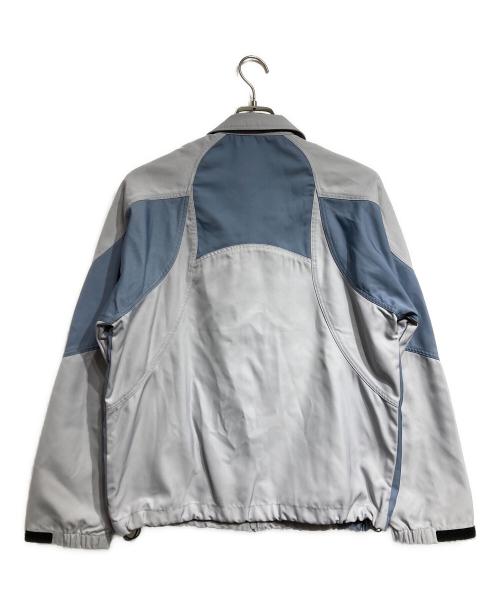 san san gear（サンサンギア）SAN SAN GEAR (サンサンギア) PANELED TWILL JACKET ブルー サイズ:1の古着・服飾アイテム