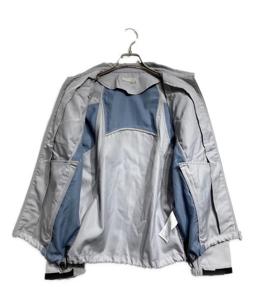 san san gear（サンサンギア）SAN SAN GEAR (サンサンギア) PANELED TWILL JACKET ブルー サイズ:1の古着・服飾アイテム