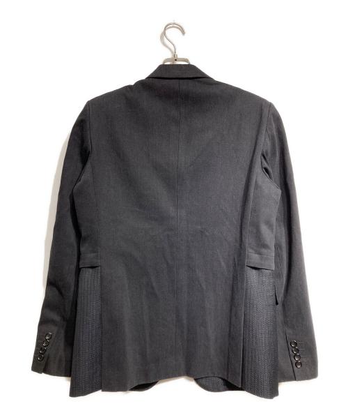 COMME des GARCONS HOMME DEUX（コムデギャルソン オム ドゥ）COMME des GARCONS HOMME DEUX (コムデギャルソン オム ドゥ) 切替3Bジャケット/Panelled 3-Button Jacket ブラック サイズ:Mの古着・服飾アイテム