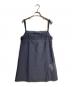 LOW CLASSIC（ロウクラシック）の古着「シースルーミニドレス/Sheer mini dress」｜ネイビー