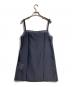 LOW CLASSIC (ロウクラシック) シースルーミニドレス/Sheer mini dress ネイビー サイズ:M：6000円