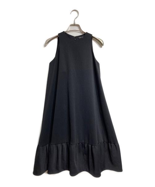 YOKO CHAN（ヨーコチャン）YOKO CHAN (ヨーコチャン) ノースリーブフレアワンピース/Sleeveless Flare Dress ブラック サイズ:36の古着・服飾アイテム
