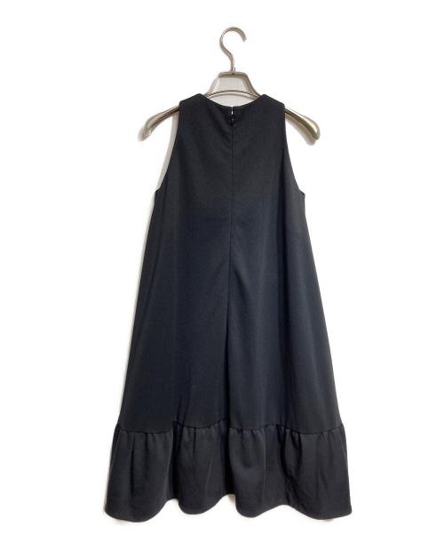 YOKO CHAN（ヨーコチャン）YOKO CHAN (ヨーコチャン) ノースリーブフレアワンピース/Sleeveless Flare Dress ブラック サイズ:36の古着・服飾アイテム