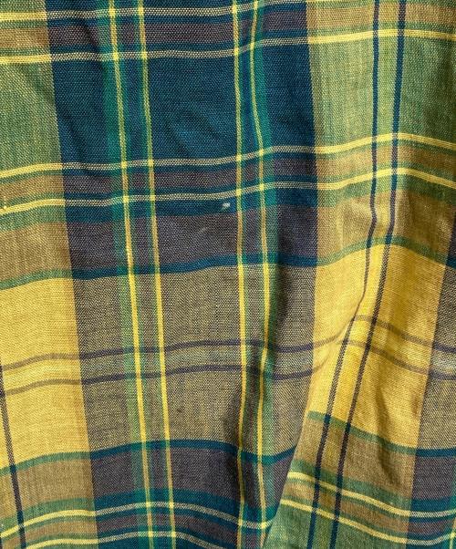 McGREGOR（マックレガー）McGREGOR (マックレガー) 60～70'Sオープンカラーシャツ/open collar shirt イエロー サイズ:Lの古着・服飾アイテム