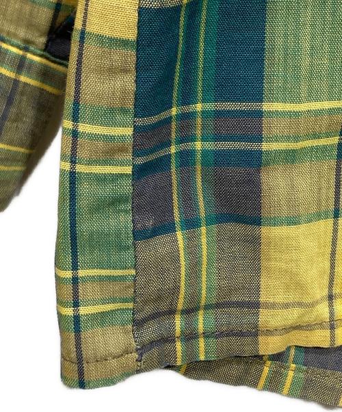 McGREGOR（マックレガー）McGREGOR (マックレガー) 60～70'Sオープンカラーシャツ/open collar shirt イエロー サイズ:Lの古着・服飾アイテム