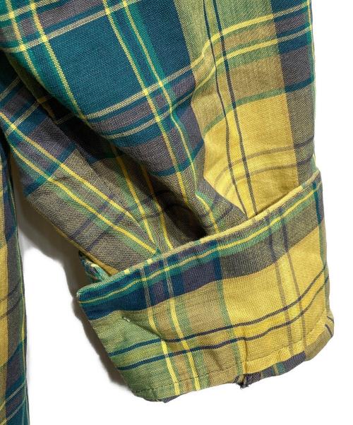 McGREGOR（マックレガー）McGREGOR (マックレガー) 60～70'Sオープンカラーシャツ/open collar shirt イエロー サイズ:Lの古着・服飾アイテム