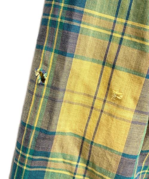 McGREGOR（マックレガー）McGREGOR (マックレガー) 60～70'Sオープンカラーシャツ/open collar shirt イエロー サイズ:Lの古着・服飾アイテム