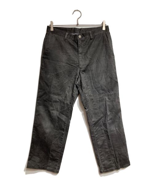 GAULTIER HOMME（ゴルティエオム）GAULTIER HOMME (ゴルティエオム) ストレートパンツ ブラック サイズ:82の古着・服飾アイテム