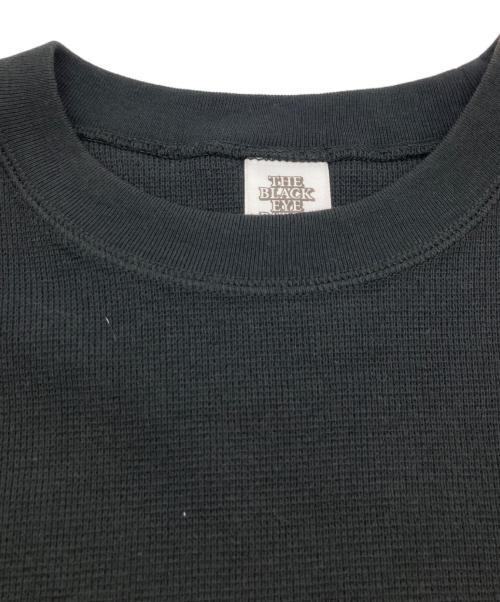 BlackEyePatch（ブラックアイパッチ）BlackEyePatch FLAME LOGO THERMAL L/S TEE BLACK FLAME LOGO THERMAL L/S TEE BLACK FLAME LOGO THERMAL L/S TEE BLACK サイズ:Lの古着・服飾アイテム
