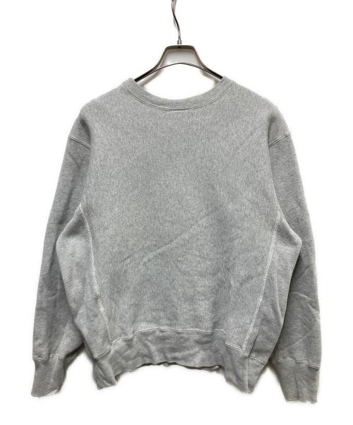BlackEyePatch（ブラックアイパッチ）BlackEyePatch (ブラックアイパッチ) Champion (チャンピオン) OG LABEL CREW SWEAT ライトグレー サイズ:Sの古着・服飾アイテム