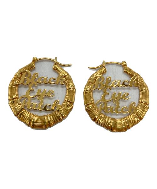 BlackEyePatch（ブラックアイパッチ）BlackEyePatch (ブラックアイパッチ) バンブーフープピアス/ Bamboo hoop earrings ゴールド サイズ:不明の古着・服飾アイテム