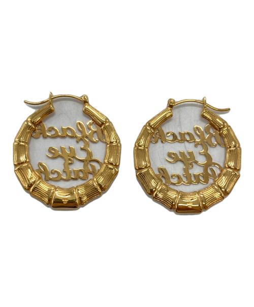 BlackEyePatch（ブラックアイパッチ）BlackEyePatch (ブラックアイパッチ) バンブーフープピアス/ Bamboo hoop earrings ゴールド サイズ:不明の古着・服飾アイテム