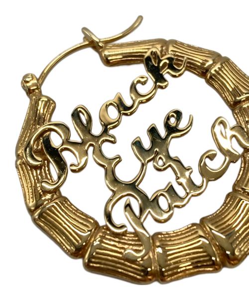 BlackEyePatch（ブラックアイパッチ）BlackEyePatch (ブラックアイパッチ) バンブーフープピアス/ Bamboo hoop earrings ゴールド サイズ:不明の古着・服飾アイテム