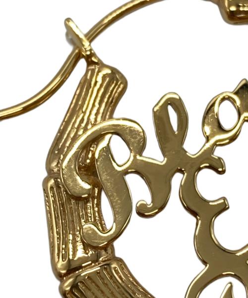 BlackEyePatch（ブラックアイパッチ）BlackEyePatch (ブラックアイパッチ) バンブーフープピアス/ Bamboo hoop earrings ゴールド サイズ:不明の古着・服飾アイテム