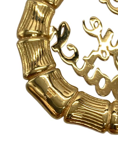 BlackEyePatch（ブラックアイパッチ）BlackEyePatch (ブラックアイパッチ) バンブーフープピアス/ Bamboo hoop earrings ゴールド サイズ:不明の古着・服飾アイテム