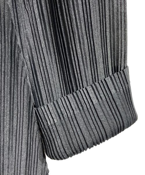PLEATS PLEASE（プリーツプリーズ）PLEATS PLEASE (プリーツプリーズ) プリーツワンピース/Pleated dress グレー サイズ:3の古着・服飾アイテム
